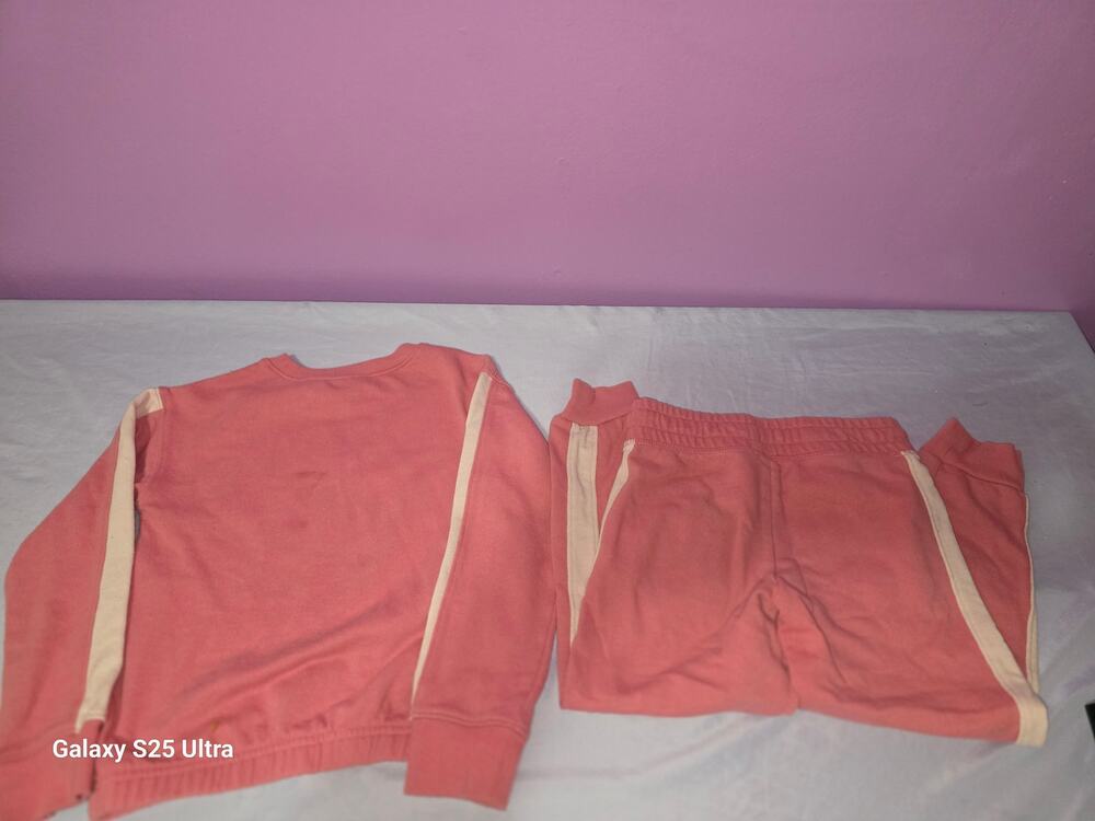 Disney Minnie Mouse Girls Joggers Set sz 6 pink
